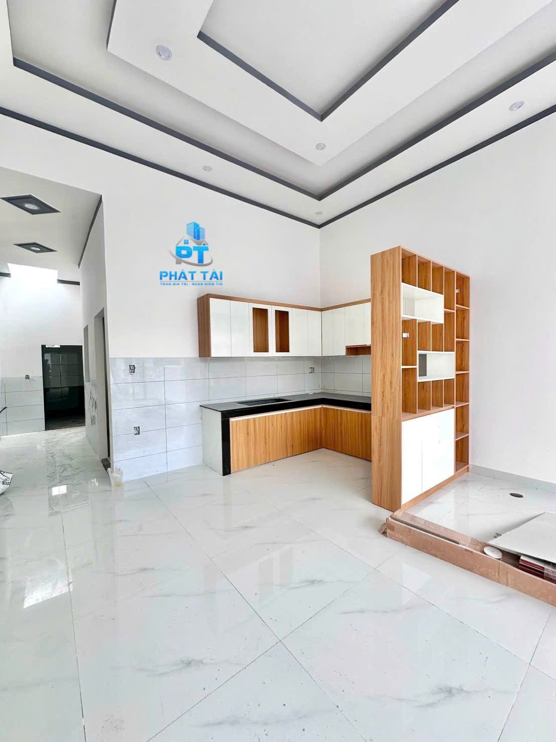 Nhà cấp 4 3 phòng ngủ gần THCS Thạnh Phú — trả trước 350 triệu