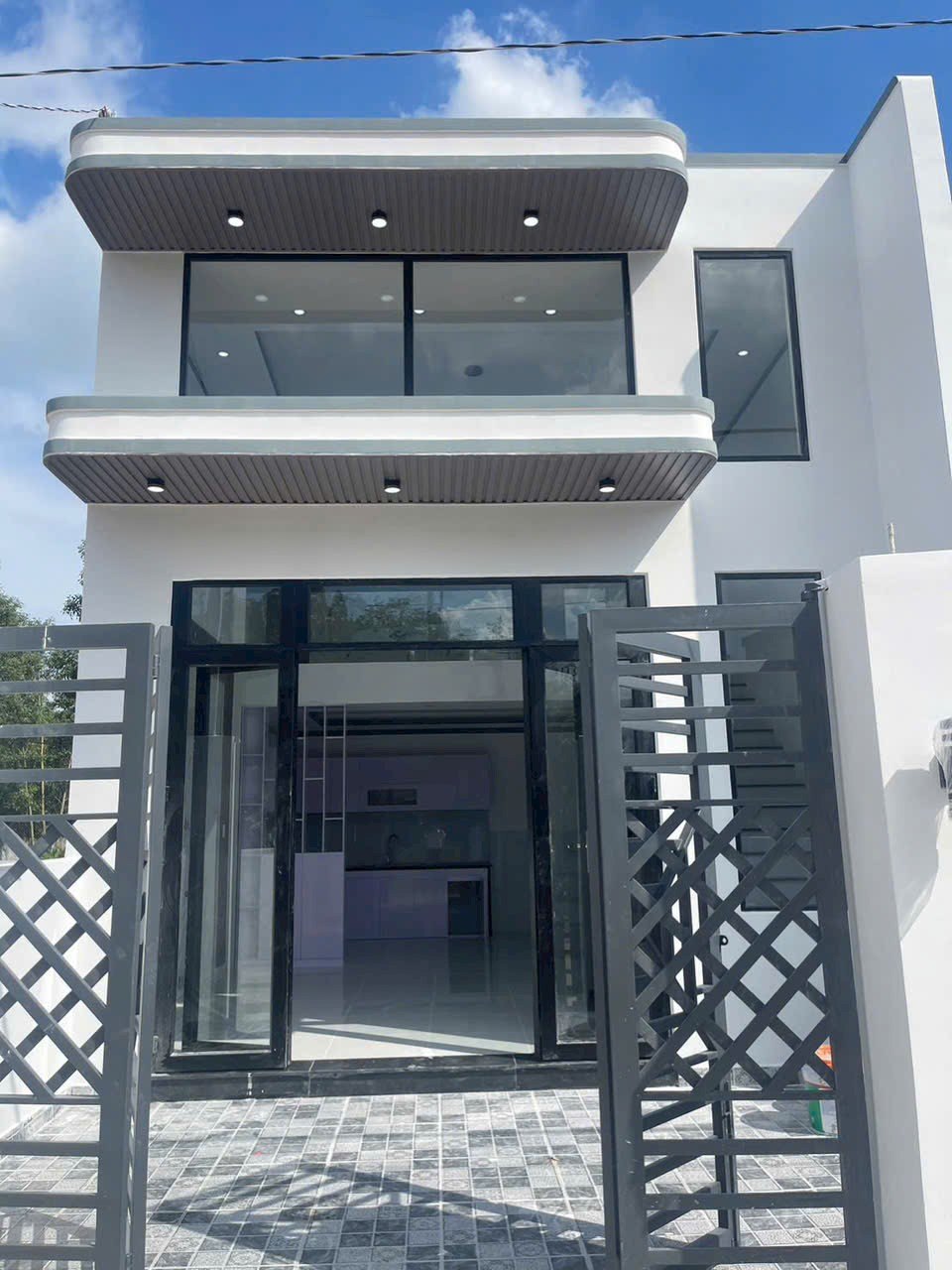 Nhà trệt lửng 3 phòng ngủ gần THCS Thạnh Phú — trả trước 350 triệu
