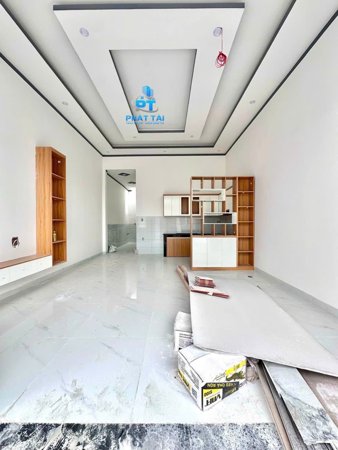 Nhà cấp 4 3 phòng ngủ gần THCS Thạnh Phú — trả trước 350 triệu
